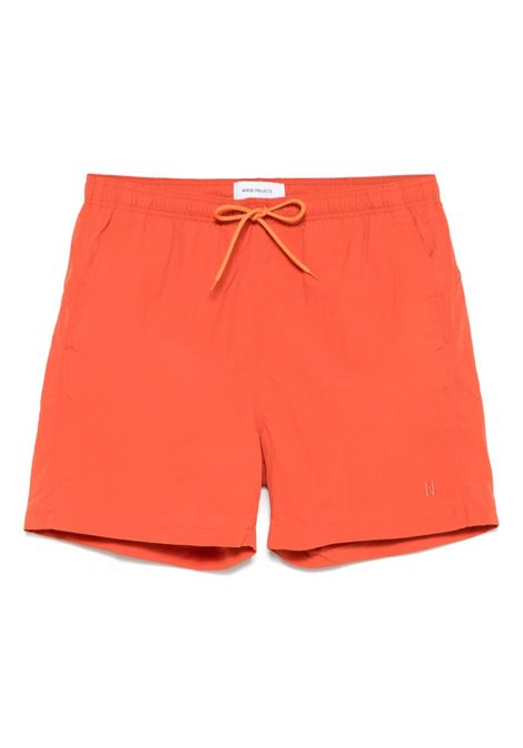 costume da bagno hauge recycled uomo arancione NORSE PROJECTS | N35-06064016